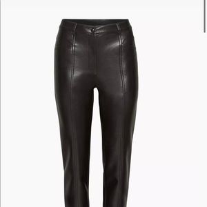 Aritzia Wilfred Rebel Vegan Leather Pants - 8